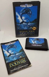(1992 SEGA GENESIS) *ECCO The Dolphin* Videospiel - SPASS, KOMPLETT & spielgetestet! - Bild 1 von 5