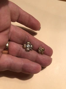 VNTG CopperTONE 4 HOJAS 4H ALFILERES SOLAPA TRÉBOL 1/2”, 3/8” Centro #2, #4 Años Lote/2 - Imagen 1 de 10