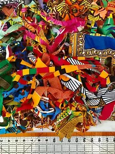 Fine Scraps - African Fabric, Per Pound - Picture 1 of 5