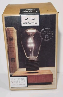 Bombilla LED Levitante Vintage Luz Flotante Flotadores Bombilla Inducción Caja Lite Foto 1 de 4