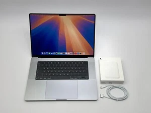 Apple MacBook Pro 16“ M1 MAX 10C CPU 24C GPU 1 TB SSD 32 GB Ram 2021 - Bild 1 von 9