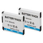 2pcs NB 11L Camera Battery Replacement 900mah 3.7V Compatible For PowerShot