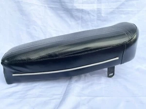 FOR DUCATI 48CC 48 SPORT COMPLETE DOUBLE SEAT + CHROME TRIM NOS ITALY - Picture 1 of 12