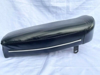 FOR DUCATI 48CC 48 SPORT COMPLETE DOUBLE SEAT + CHROME TRIM NOS ITALY Foto 1 de 4