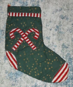 MEDIAS NAVIDEÑAS NAVIDAD - BASTÓN DE CARAMELO PATCHWORK MULTICOLOR 19" - Imagen 1 de 4