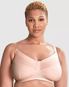 Royce Lingerie Rosa Wirefree Full Cup Bra with Organic Cotton - Foto 1 di 9