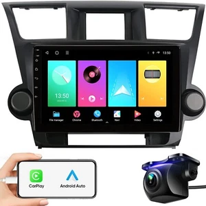 5G WIFI 10 inch 8-Core Android 10.0 48EQ Car Stereo Radio for Highlander 2009-14 - Foto 1 di 7