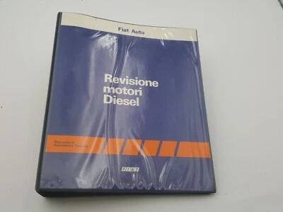 Manuale officina Fiat revisione motori diesel da 1.3 cc a 2.5 cc assistenza 1985 - Immagine 1 di 4