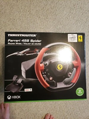 Thrustmaster Ferrari 458 Spider Racing Wheel (Xbox Series X/S & One & Windows) - Image 1 of 2