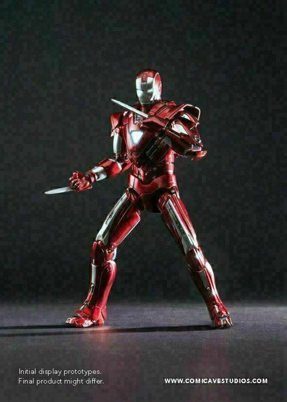 Figura de acción de juguete Comicave Studios 1/12 Diecast Alloy Man MK 33 Mark XXXIII Foto 1 de 4