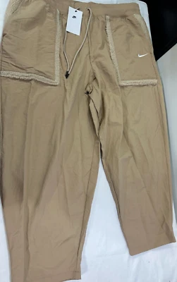 Nike Sportswear Essential Pantalones Tejidos Cintura Alta Curva Para Mujer S DQ6809-200 Nuevos Foto 1 de 4