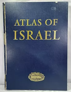 Atlas von Israel Kartographie Physische und Humangeographie Dritte Auflage 1985 - Bild 1 von 12
