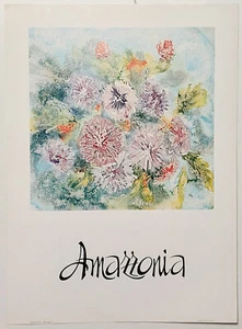 Abstract flowers Amazzonia 11 , reproduction print - Picture 1 of 1
