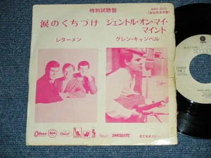LETTERMEN GLENN CAMPBELL Japan PROMO 7"45 SEALED WITH A KISS GENTLE ON MY MIND - Imagen 1 de 7