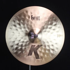 Zildjian 15" K Fat Hats - 1182g/1476g (video demo) - Picture 1 of 1
