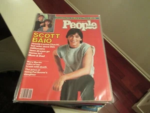 People Magazine Oct 11 1982 SCOTT BAIO Mary Martin Pat Boone's Daughter - Picture 1 of 1