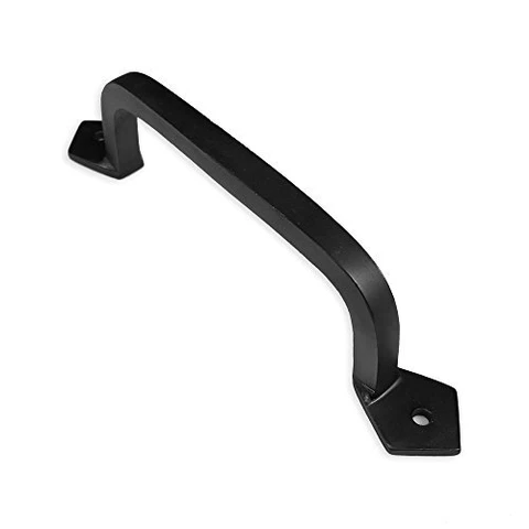 Iron Valley - 9'' Square Door Pull Handle - Solid Cast Iron Cover