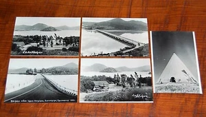 Lote de 5 impresiones fotográficas de postales raras de Lake Hodges y Escondido, CA - Imagen 1 de 6
