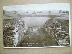 Postcard- CAERLEON AMPHITHEATRE, Wales, Monmouthshire - Foto 1 di 2