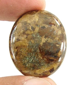 Piedra preciosa suelta de broncito natural de 36,00 quilates cabujón para envolver alambre piedra - 20257 - Imagen 1 de 2