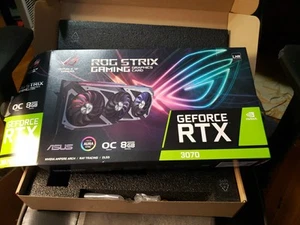 ASUS ROG Strix GeForce RTX 3070 OC 8GB GDDR6 Graphics Card - Afbeelding 1 van 7
