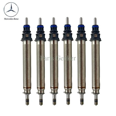 OEM Fuel Injector 2560700187 ×6 for Mercedes-Benz V6 Turbo M276 C300 E350 S400 Foto 1 de 4