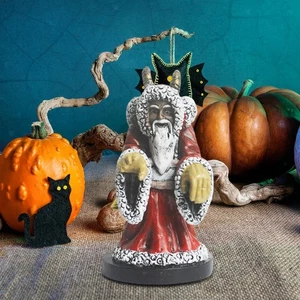 Halloween Statue Krampus Figurine Home Indoor Garden Collectible Figure for - Picture 1 of 6