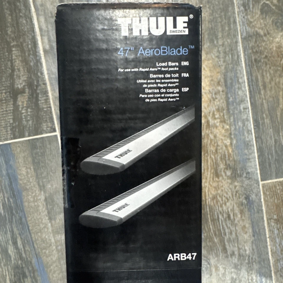"Barras portaequipajes de techo Thule ARB47 47"" Foto 1 de 4