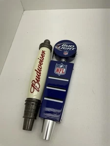 Budweiser & Bud Light NFL Beer Tap Handles - Picture 1 of 11