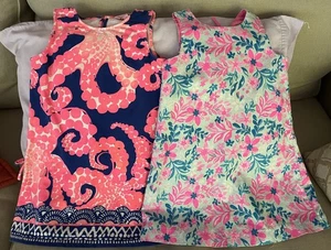 Little Girls Lilly Pulitzer And Tommy Bahama Dresses Sizes 5 & 6-7 - Picture 1 of 9