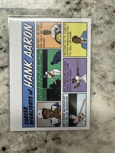 2022 Topps Heritage #73TC-22 Hank Aaron 1973 Topps Comics - Bild 1 von 2