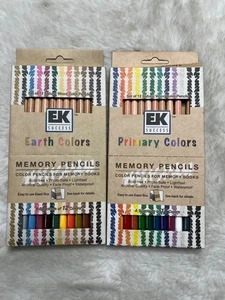 Juego de 24 lápices de memoria EK Success: colores tierra y primarios - Imagen 1 de 3