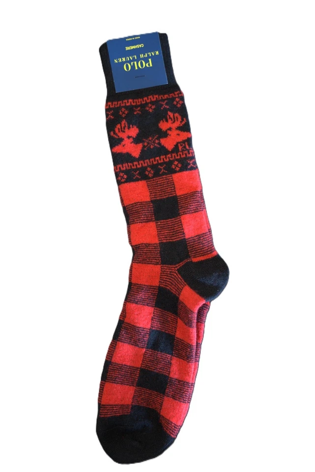 Calcetines Polo Ralph Lauren para hombre mezcla de cachemir talla 10-13 Foto 1 de 2