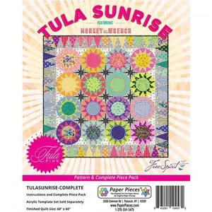 Quilting Pattern & Piece Pack Tula Sunrise - Picture 1 of 1