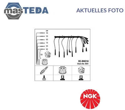 0561 ZÜNDLEITUNGSSATZ ZÜNDKABEL NGK FÜR BMW 3,5,E30,E28,E34 2.5L,2.7L,2L - Image 1 of 4