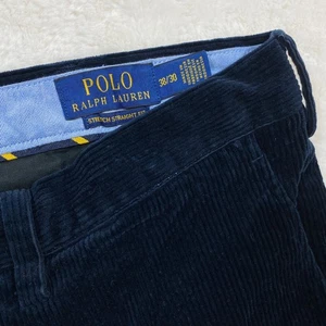 Polo Ralph Lauren uomo 38x30 pantaloni chino elasticizzati taglio dritto velluto a coste preppy - Foto 1 di 11