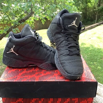 Air Jordan 29 XX9 Blackout 2014 男式 11.5 - 白色 Jumpman 篮球鞋/盒 — 第 1/4 张图片