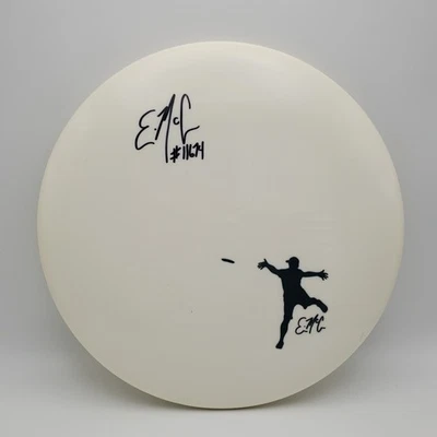 Dynamic Discs Emac Signed Fuzion Judge 175g White Didc Golf Putter Autographed - Image 1 of 3