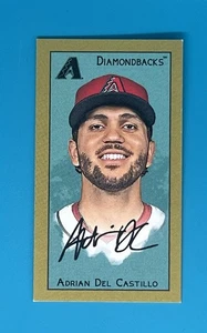 2025 Topps T205 - Adrian Del Castillo Arizona Sweet Caporal Back - Bild 1 von 2