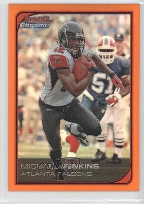 2006 Bowman Chrome Orange Refractor /25 Michael Jenkins #199 - Image 1 of 2