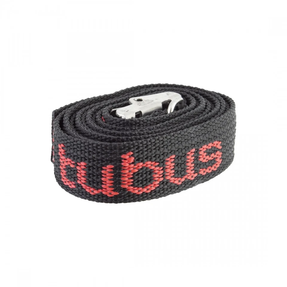 High-Strength 1250mm Black Woven Cargo Tie-Down Strap with Composite Hooks - Image 1 of 1