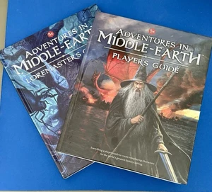 ADVENTURES IN MIDDLE EARTH 5e LOREMASTERS GUIDE + PLAYERS GUIDE - CUBICLE 7 - Picture 1 of 3