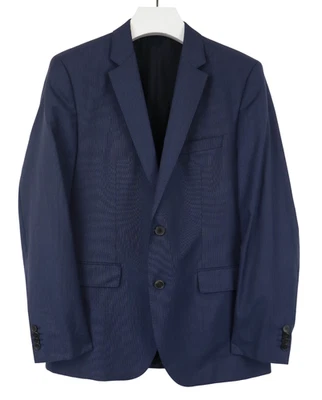 HUGO BOSS Blazer Men's UK 50 Lined Blue Single-Breasted Pure Wool Inner Pocket - Image 1 of 4
