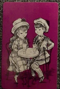 70s Cafe Kids Swap/Playing Card - Picture 1 of 2