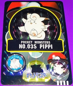 Tarjeta Pokemon 1997 Clefairy Bandai Sealdass - Imagen 1 de 1