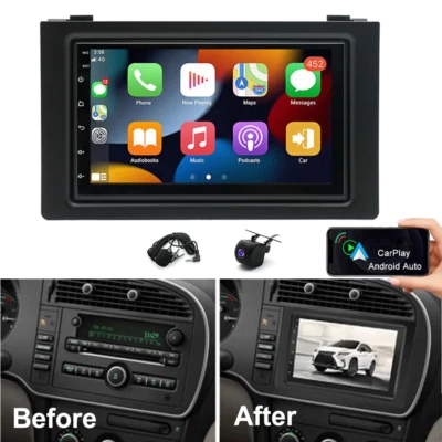 For 2007-2011 Saab 9-3 93 Android 13  Wifi Navi Head Unit Car GPS Stereo Radio Foto 1 de 4