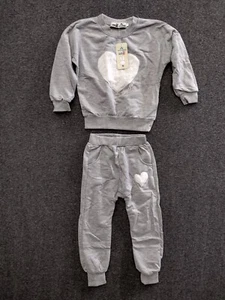 Aile Rabbit Girls Kids Sweatshirts Jogging Pants Casual Wear Suits - Picture 1 of 12
