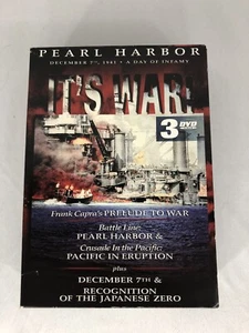 Pearl Harbor 3-DVD Set, , Very Good DVD, Ronald Reagan,Jim Bishop, Frank Capra - Picture 1 of 4