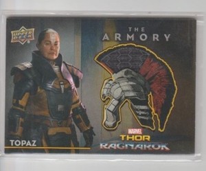Thor Ragnarok Armory Costume Wardrobe Trading Card #AS-17 Rachel House Topaz