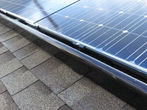 UNIVERSAL SOLAR ARRAY SKIRT/CAP - BLACK ANODIZE FINISH - 9 Pack - Picture 1 of 4